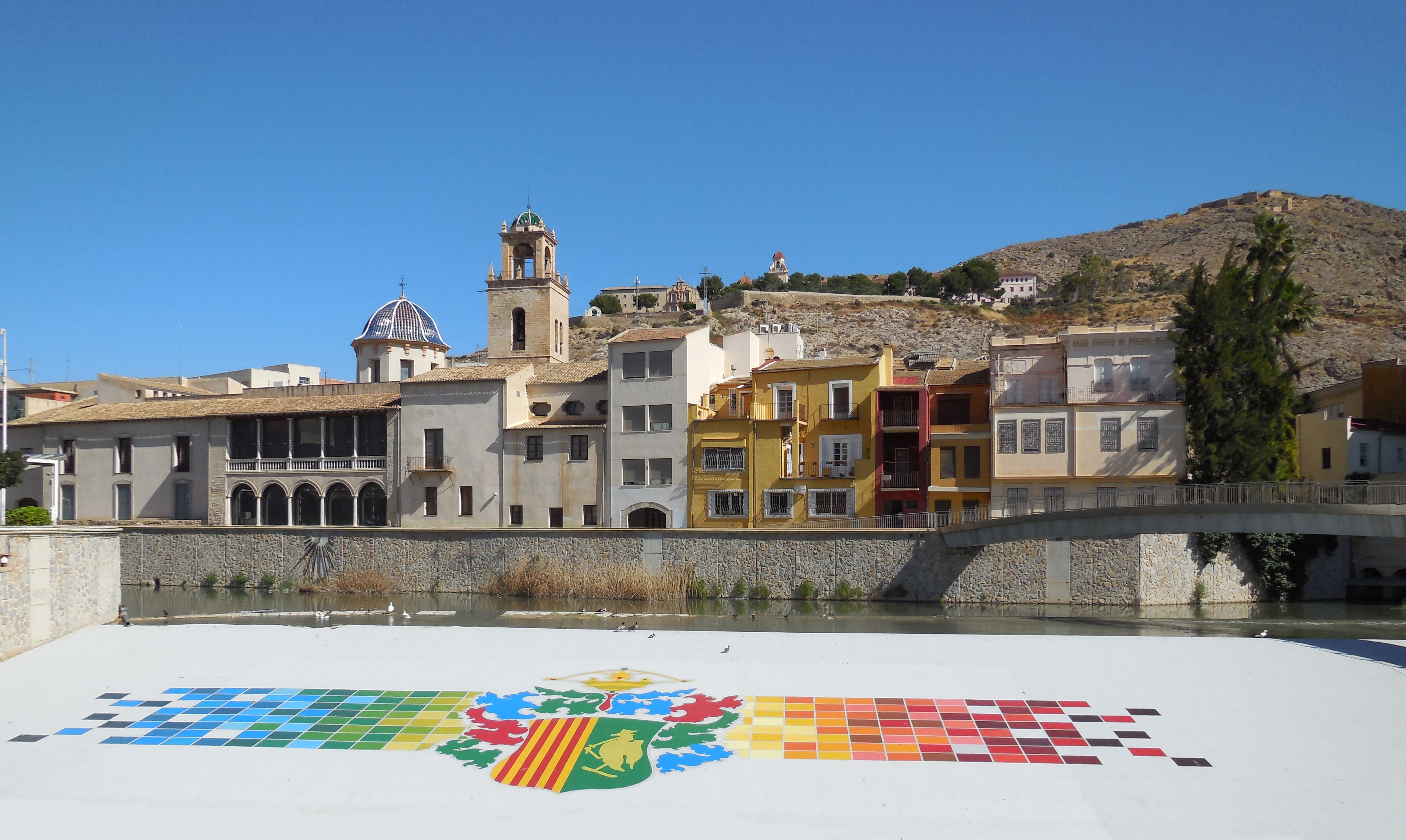 Vista del casco histórico de Orihuela